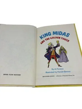 Beginner Books | Other | King Midas And The Golden Touch By Al Perkins ...